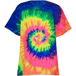 textil Børn T-shirts m. korte ærmer Colortone TD02B Neon Rainbow