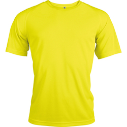 textil Herre T-shirts m. korte ærmer Kariban Proact PA438 Fluorescent Yellow