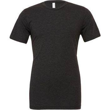 textil Herre T-shirts m. korte ærmer Bella + Canvas CA3413 Charcoal Black Triblend