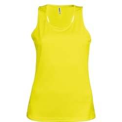 textil Dame Toppe / T-shirts uden ærmer Kariban Proact Proact Fluorescent Yellow