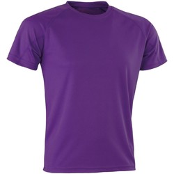 textil T-shirts m. korte ærmer Spiro Aircool Purple