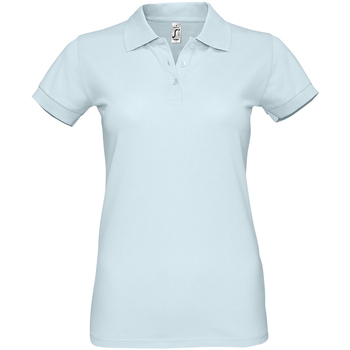 textil Dame Polo-t-shirts m. korte ærmer Sols 11347 Blå