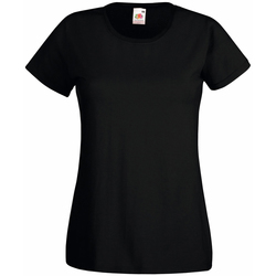 textil Dame T-shirts m. korte ærmer Universal Textiles 61372 Jet Black