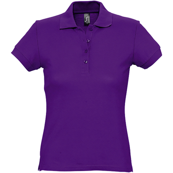 textil Dame Polo-t-shirts m. korte ærmer Sols 11338 Violet