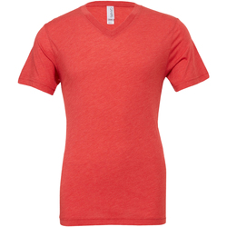 textil Herre T-shirts m. korte ærmer Bella + Canvas CA3415 Light Red Triblend