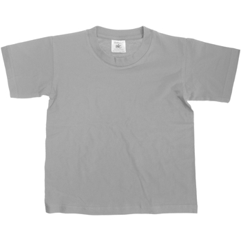 textil Børn T-shirts m. korte ærmer B And C Exact Grå