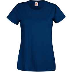 textil Dame T-shirts m. korte ærmer Universal Textiles 61372 Airforce Blue