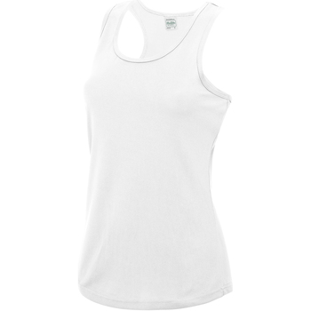 textil Dame Toppe / T-shirts uden ærmer Awdis JC015 Hvid