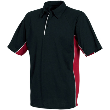 textil Herre Polo-t-shirts m. korte ærmer Tombo Teamsport TL065 Sort