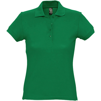 textil Dame Polo-t-shirts m. korte ærmer Sols 11338 Grøn