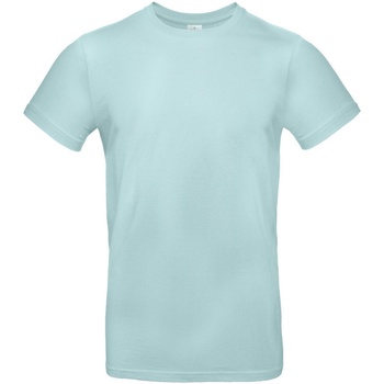 textil Herre Langærmede T-shirts B And C TU03T Blå