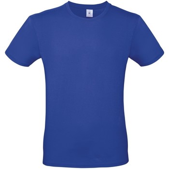 textil Herre T-shirts m. korte ærmer B And C TU01T Blå