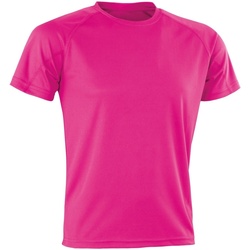 textil T-shirts m. korte ærmer Spiro Aircool Flo Pink