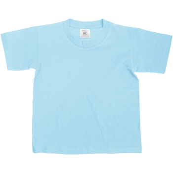 textil Børn T-shirts m. korte ærmer B And C TK300 Blå