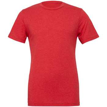 textil Herre T-shirts m. korte ærmer Bella + Canvas CA3413 Red Triblend