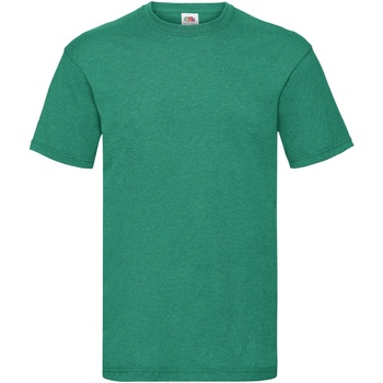 textil Herre T-shirts m. korte ærmer Fruit Of The Loom 61036 Grøn