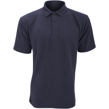 textil Herre Polo-t-shirts m. korte ærmer Ultimate Clothing Collection UCC003 Blå