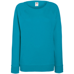 textil Dame Sweatshirts Fruit Of The Loom 62146 Azure Blue