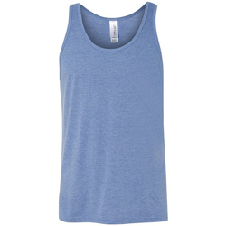 textil Dame Toppe / T-shirts uden ærmer Bella + Canvas CA3480 Blue Triblend