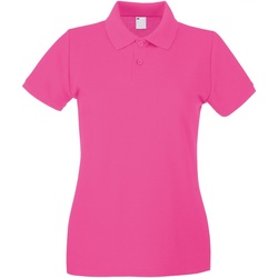 textil Dame Polo-t-shirts m. korte ærmer Universal Textiles 63030 Hot Pink