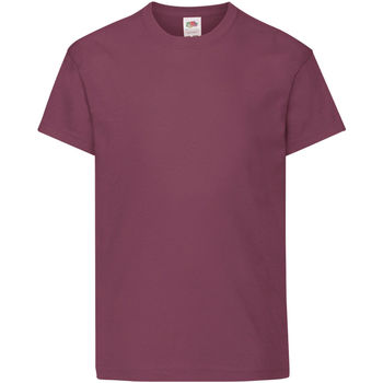 textil Børn T-shirts m. korte ærmer Fruit Of The Loom 61019 Flerfarvet