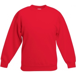 textil Børn Sweatshirts Fruit Of The Loom SS801 Red