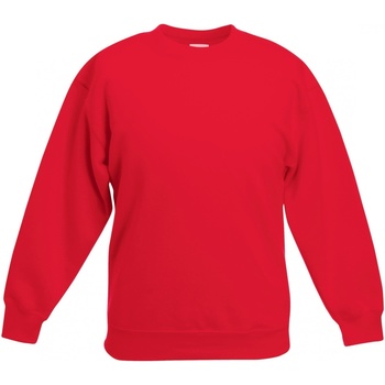 textil Børn Sweatshirts Fruit Of The Loom SS801 Red