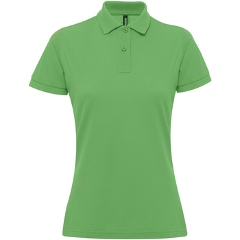 textil Dame Polo-t-shirts m. korte ærmer Asquith & Fox AQ025 Grøn
