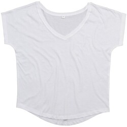 textil Dame T-shirts m. korte ærmer Mantis M147 White