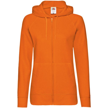 textil Dame Sweatshirts Fruit Of The Loom 62150 Orange
