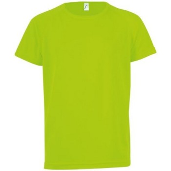 textil Børn T-shirts m. korte ærmer Sols Sporty Grøn
