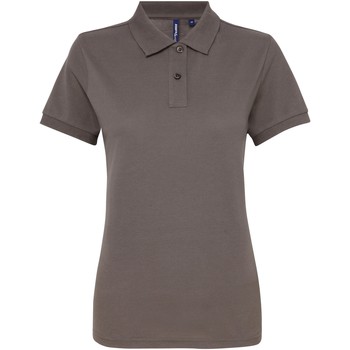 textil Dame Polo-t-shirts m. korte ærmer Asquith & Fox AQ025 Slate