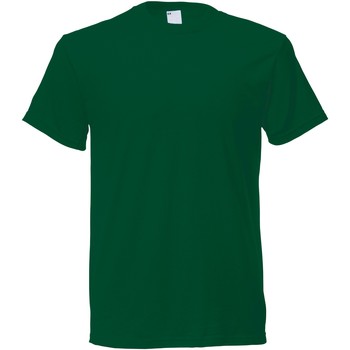 textil Herre T-shirts m. korte ærmer Universal Textiles 61082 Dark Green