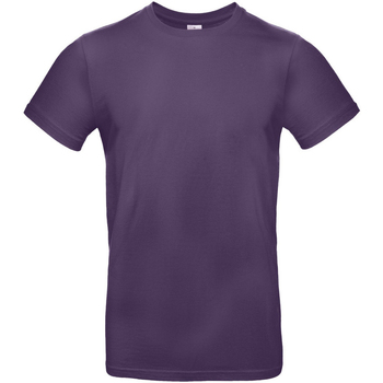 textil Herre Langærmede T-shirts B And C TU03T Violet