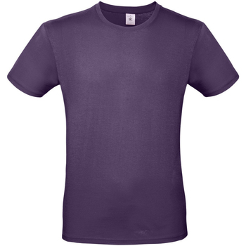 textil Herre Langærmede T-shirts B And C TU01T Violet