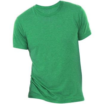 textil Herre T-shirts m. korte ærmer Bella + Canvas CA3413 Green Triblend