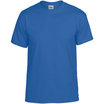 textil T-shirts m. korte ærmer Gildan DryBlend Blå