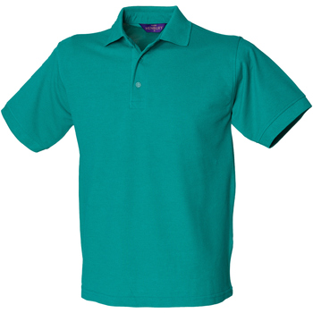 textil Herre Polo-t-shirts m. korte ærmer Henbury HB400 Flerfarvet