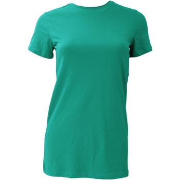 textil Dame T-shirts m. korte ærmer Bella + Canvas BE6004 Teal