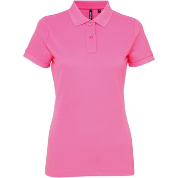 textil Dame Polo-t-shirts m. korte ærmer Asquith & Fox AQ025 Rød