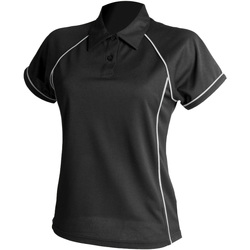 textil Dame Polo-t-shirts m. korte ærmer Finden & Hales LV371 Black/White