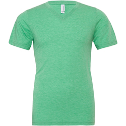 textil Herre T-shirts m. korte ærmer Bella + Canvas CA3415 Green Triblend