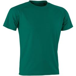 textil T-shirts m. korte ærmer Spiro Aircool Bottle Green