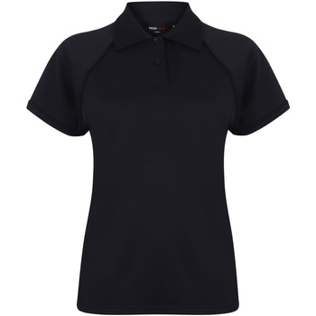 textil Dame Polo-t-shirts m. korte ærmer Finden & Hales LV371 Navy/Navy