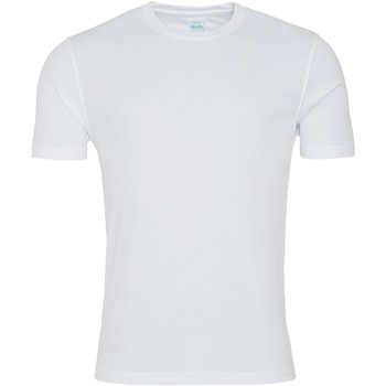 textil Herre T-shirts m. korte ærmer Awdis JC020 Hvid