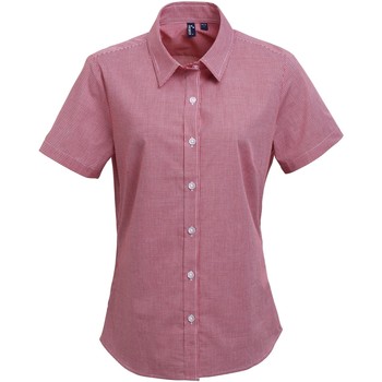 textil Dame Skjorter / Skjortebluser Premier PR321 Rød