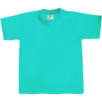 textil Børn T-shirts m. korte ærmer B And C Exact 190 Blå