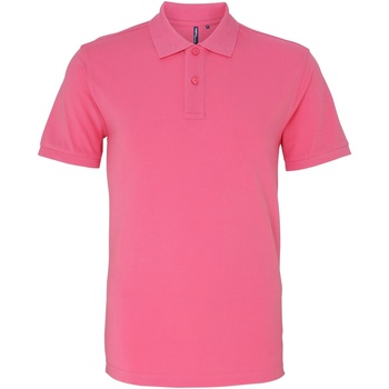 textil Herre Polo-t-shirts m. korte ærmer Asquith & Fox AQ010 Rød