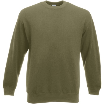 textil Sweatshirts Fruit Of The Loom 62154 Grøn