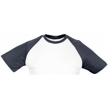 textil Herre T-shirts m. korte ærmer Sols 11190 Hvid